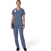 image:imageCarhartt Scrubs for Women Force CrossFlex Panel VNeck Tops with 3 PocketsRiverside