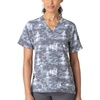 image:imageCarhartt Scrubs for Women Force CrossFlex Panel VNeck Tops with 3 PocketsSnowy Pines