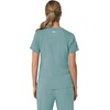 image:imageCarhartt Scrubs for Women Force CrossFlex Panel VNeck Tops with 3 PocketsSummer Blue