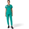 image:imageCarhartt Scrubs for Women Force CrossFlex Panel VNeck Tops with 3 PocketsTeal