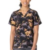 image:imageCarhartt Scrubs for Women Force CrossFlex Panel VNeck Tops with 3 PocketsWild Gallop