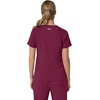 image:imageCarhartt Scrubs for Women Force CrossFlex Panel VNeck Tops with 3 PocketsWine