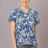 image:imageCarhartt Scrubs for Women Force CrossFlex Panel VNeck Tops with 3 PocketsWinter Woodland
