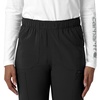image:imageCarhartt Scrubs for Women Force CrossFlex StraightLeg Cargo Pants with Drawstring and 7 PocketsBlack