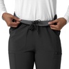 image:imageCarhartt Scrubs for Women Force CrossFlex StraightLeg Cargo Pants with Drawstring and 7 PocketsBlack