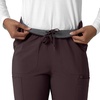 image:imageCarhartt Scrubs for Women Force CrossFlex StraightLeg Cargo Pants with Drawstring and 7 PocketsDark Sepia