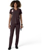 image:imageCarhartt Scrubs for Women Force CrossFlex StraightLeg Cargo Pants with Drawstring and 7 PocketsDark Sepia
