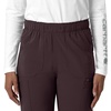 image:imageCarhartt Scrubs for Women Force CrossFlex StraightLeg Cargo Pants with Drawstring and 7 PocketsDark Sepia