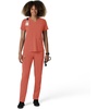 image:imageCarhartt Scrubs for Women Force CrossFlex StraightLeg Cargo Pants with Drawstring and 7 PocketsDusty Cedar