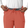image:imageCarhartt Scrubs for Women Force CrossFlex StraightLeg Cargo Pants with Drawstring and 7 PocketsDusty Cedar