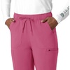 image:imageCarhartt Scrubs for Women Force CrossFlex StraightLeg Cargo Pants with Drawstring and 7 PocketsElectric Fuschia