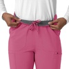 image:imageCarhartt Scrubs for Women Force CrossFlex StraightLeg Cargo Pants with Drawstring and 7 PocketsElectric Fuschia