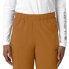 image:imageCarhartt Scrubs for Women Force CrossFlex StraightLeg Cargo Pants with Drawstring and 7 PocketsFox Brown