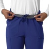 image:imageCarhartt Scrubs for Women Force CrossFlex StraightLeg Cargo Pants with Drawstring and 7 PocketsGalaxy Blue
