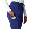 image:imageCarhartt Scrubs for Women Force CrossFlex StraightLeg Cargo Pants with Drawstring and 7 PocketsGalaxy Blue
