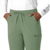 image:imageCarhartt Scrubs for Women Force CrossFlex StraightLeg Cargo Pants with Drawstring and 7 PocketsGreen Slate