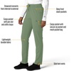 image:imageCarhartt Scrubs for Women Force CrossFlex StraightLeg Cargo Pants with Drawstring and 7 PocketsGreen Slate