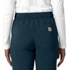 image:imageCarhartt Scrubs for Women Force CrossFlex StraightLeg Cargo Pants with Drawstring and 7 PocketsNavy