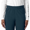 image:imageCarhartt Scrubs for Women Force CrossFlex StraightLeg Cargo Pants with Drawstring and 7 PocketsNavy