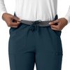 image:imageCarhartt Scrubs for Women Force CrossFlex StraightLeg Cargo Pants with Drawstring and 7 PocketsNavy