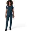 image:imageCarhartt Scrubs for Women Force CrossFlex StraightLeg Cargo Pants with Drawstring and 7 PocketsNavy