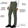image:imageCarhartt Scrubs for Women Force CrossFlex StraightLeg Cargo Pants with Drawstring and 7 PocketsOlive