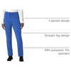 image:imageCarhartt Scrubs for Women Force CrossFlex StraightLeg Cargo Pants with Drawstring and 7 PocketsRoyal