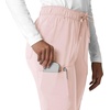 image:imageCarhartt Scrubs for Women Force CrossFlex StraightLeg Cargo Pants with Drawstring and 7 PocketsSoft Rose