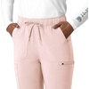 image:imageCarhartt Scrubs for Women Force CrossFlex StraightLeg Cargo Pants with Drawstring and 7 PocketsSoft Rose
