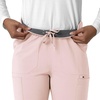 image:imageCarhartt Scrubs for Women Force CrossFlex StraightLeg Cargo Pants with Drawstring and 7 PocketsSoft Rose