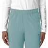 image:imageCarhartt Scrubs for Women Force CrossFlex StraightLeg Cargo Pants with Drawstring and 7 PocketsSummer Blue