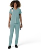 image:imageCarhartt Scrubs for Women Force CrossFlex StraightLeg Cargo Pants with Drawstring and 7 PocketsSummer Blue