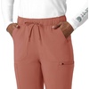 image:imageCarhartt Scrubs for Women Force CrossFlex StraightLeg Cargo Pants with Drawstring and 7 PocketsWildrose