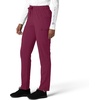 image:imageCarhartt Scrubs for Women Force CrossFlex StraightLeg Cargo Pants with Drawstring and 7 PocketsWine