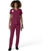 image:imageCarhartt Scrubs for Women Force CrossFlex StraightLeg Cargo Pants with Drawstring and 7 PocketsWine