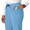 image:imageCarhartt Scrubs for Women Force Essentials Joggers Pants with Drawstring and 7 PocketsAzure Blue