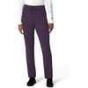 image:imageCarhartt Scrubs for Women Force Essentials Joggers Pants with Drawstring and 7 PocketsBlack Plum