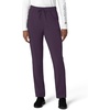 image:imageCarhartt Scrubs for Women Force Essentials Joggers Pants with Drawstring and 7 PocketsBlack Plum
