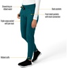 image:imageCarhartt Scrubs for Women Force Essentials Joggers Pants with Drawstring and 7 PocketsCaribbean Blue