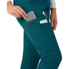 image:imageCarhartt Scrubs for Women Force Essentials Joggers Pants with Drawstring and 7 PocketsCaribbean Blue