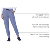 image:imageCarhartt Scrubs for Women Force Essentials Joggers Pants with Drawstring and 7 PocketsCeil Blue
