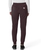 image:imageCarhartt Scrubs for Women Force Essentials Joggers Pants with Drawstring and 7 PocketsDark Sepia