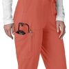 image:imageCarhartt Scrubs for Women Force Essentials Joggers Pants with Drawstring and 7 PocketsDusty Cedar