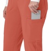 image:imageCarhartt Scrubs for Women Force Essentials Joggers Pants with Drawstring and 7 PocketsDusty Cedar
