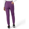 image:imageCarhartt Scrubs for Women Force Essentials Joggers Pants with Drawstring and 7 PocketsEggplant