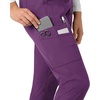 image:imageCarhartt Scrubs for Women Force Essentials Joggers Pants with Drawstring and 7 PocketsEggplant
