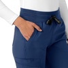 image:imageCarhartt Scrubs for Women Force Essentials Joggers Pants with Drawstring and 7 PocketsNavy