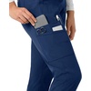 image:imageCarhartt Scrubs for Women Force Essentials Joggers Pants with Drawstring and 7 PocketsNavy