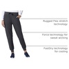 image:imageCarhartt Scrubs for Women Force Essentials Joggers Pants with Drawstring and 7 PocketsPewter