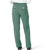 image:imageCarhartt Scrubs for Women Force Essentials Joggers Pants with Drawstring and 7 PocketsSea Pine